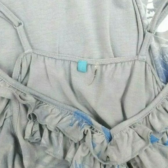 Anthropologie Anama Floral Print Ruffled Tank - Picture 7 of 8